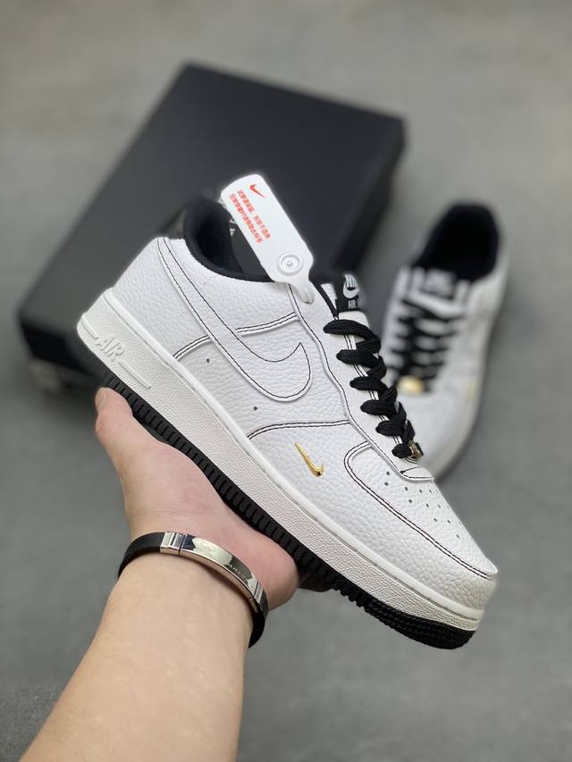 海外限量发售！公司级Nike Air Force 1 '07 Low 空军一号低帮 运动鞋 休闲鞋 折边针车 工艺难度大 原楦头原纸板 原装鞋盒 定制五金配件