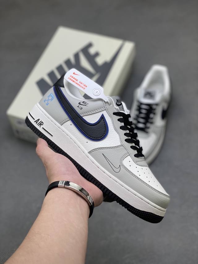 海外限量发售！公司级Nike Air Force 1 '07 Low 空军一号低帮 运动鞋 休闲鞋 折边针车 工艺难度大 原楦头原纸板 原装鞋盒 定制五金配件