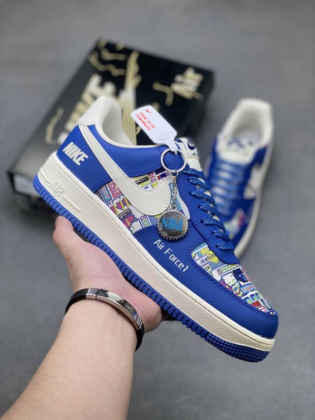 海外限量发售！公司级Nike Air Force 1 '07 Low 空军一号低帮 运动鞋 休闲鞋 折边针车 工艺难度大 原楦头原纸板 原装鞋盒 定制五金配件
