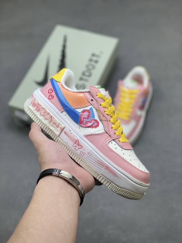 海外限量发售！公司级Nike Air Force 1 '07 Low 空军一号低帮 运动鞋 休闲鞋 折边针车 工艺难度大 原楦头原纸板 原装鞋盒 定制五金配件