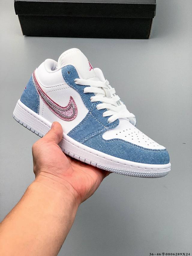 公司级！耐克Nike Air Jordan Low 1 乔1低帮经典休闲鞋 0806289X24