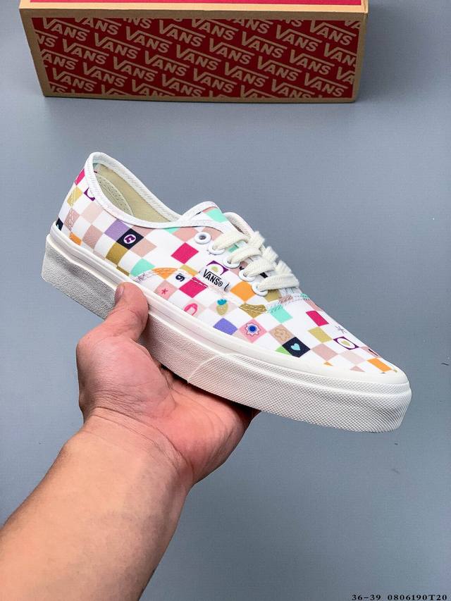 硫化真标！万斯Vans Authentic 44Dx经典安娜海姆低帮休闲滑板鞋 0806 T20