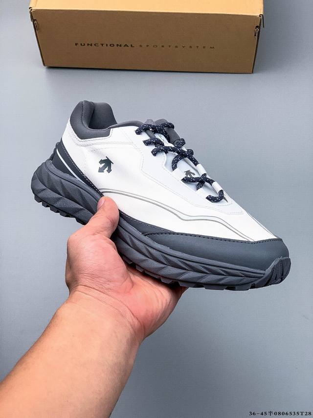 Descente 迪桑特Urban Outdoor系列男女同款Traxis 夏季运动休闲鞋 0806535T28