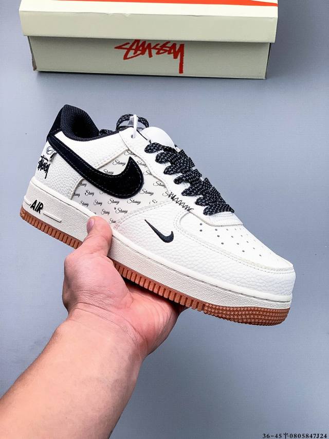 二层真标！耐克Nike Air Force 1 Low 空军一号低帮经典百搭休闲板鞋 0805847J24