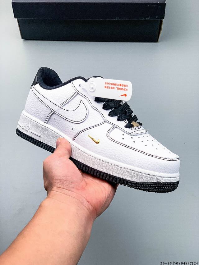 二层真标！耐克Nike Air Force 1 Low 空军一号低帮经典百搭休闲板鞋 0804847J24