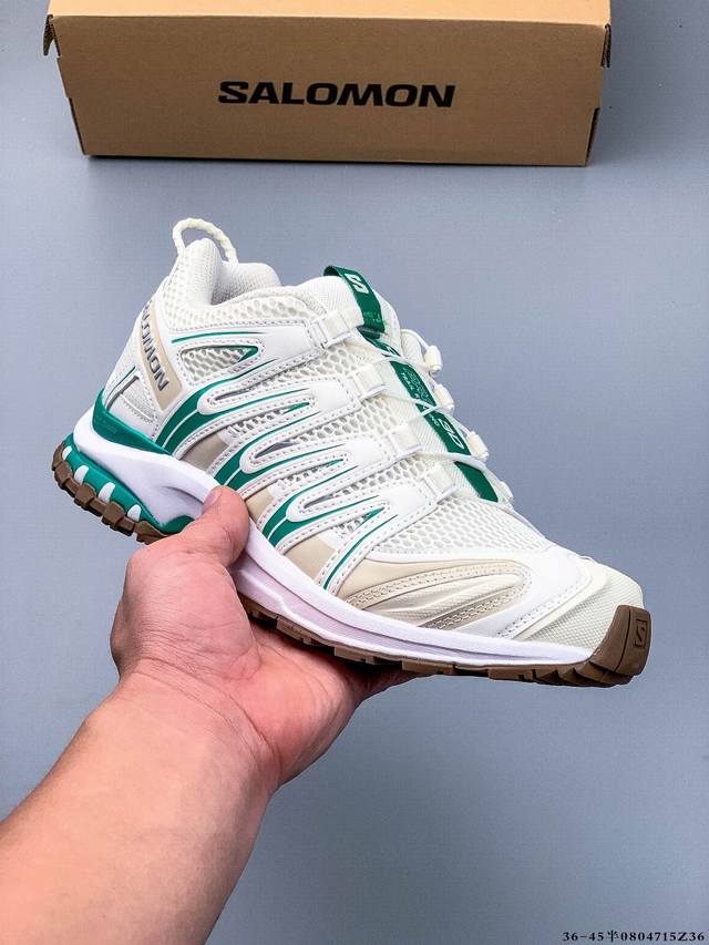 Salomon Xa Pro 3D Adv 萨洛蒙 户外越野跑鞋 鞋面采用Sensifit贴合技术 全方位贴合包裹脚型 鞋跟部鞋底牵引设计 提供强大的抓地性能