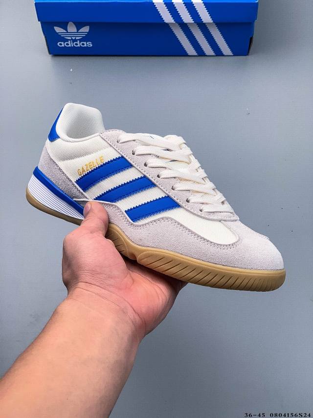公司级！阿迪达斯Adidas Gazelle Sala 25新款复古百搭运动休闲鞋 0804156S24