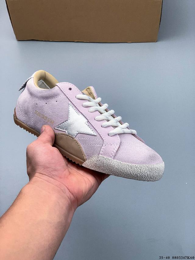 公司级 Golden Goose Deluxe Brand Sstar星星鞋，来自意大利Ggdb脏出天际的小脏鞋 潮复古板鞋，宋仲基欧巴各种剧照上脚~日常上脚~