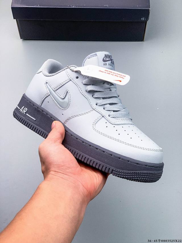 二层真标！耐克Nike Air Force 1 Low 空军一号低帮经典百搭休闲板鞋 0803525X22