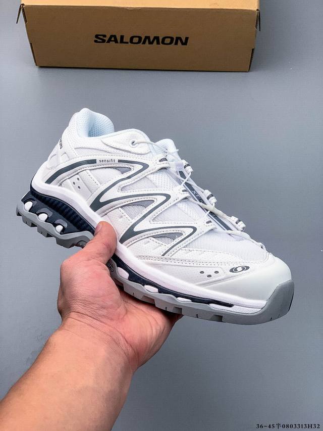 Salomon Xa Pro 3D Adv 萨洛蒙 户外越野跑鞋 鞋面采用Sensifit贴合技术 全方位贴合包裹脚型 鞋跟部鞋底牵引设计 提供强大的抓地性能