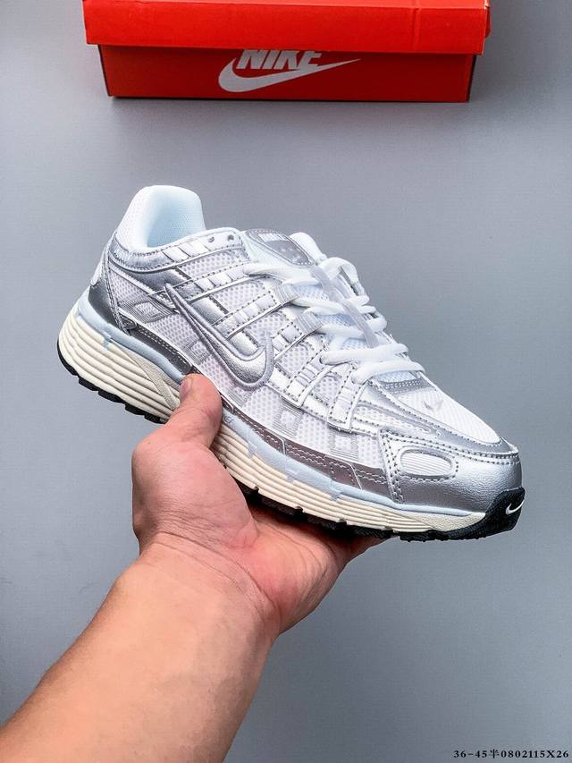 Nike W P-6000 逐梦太空系列复老古爹风休闲运动舒适跑鞋 0802115X26