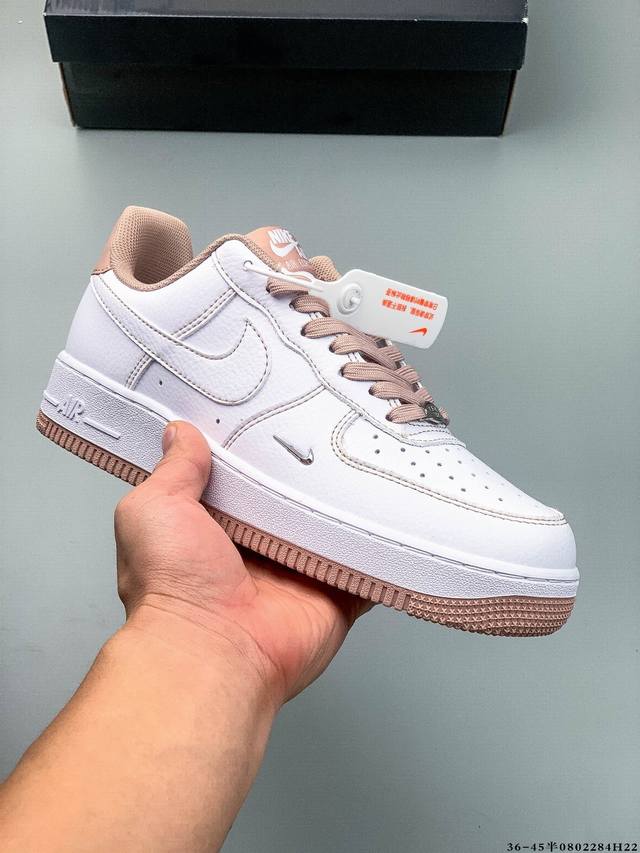 二层真标！耐克Nike Air Force 1 Low 空军一号低帮经典百搭休闲板鞋 0802284H22
