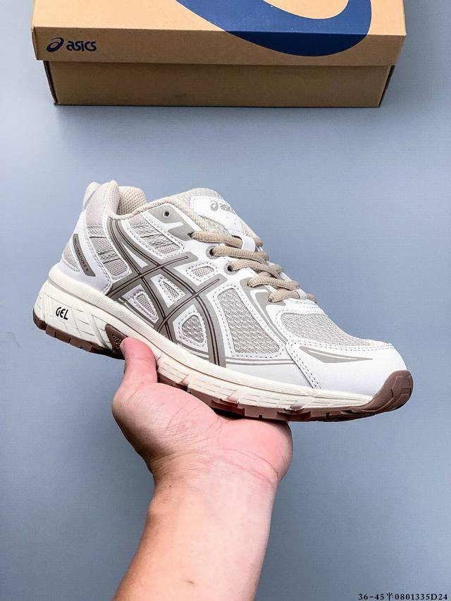 Asics 亚瑟士 Gel-Venture 6 复古休闲缓震透气运动休闲鞋 0801335D24