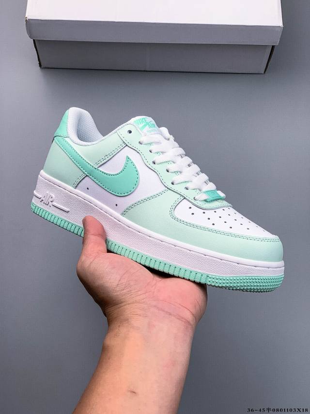 二层真标！耐克Nike Air Force 1 Low 空军一号低帮经典百搭休闲板鞋 080 3X18