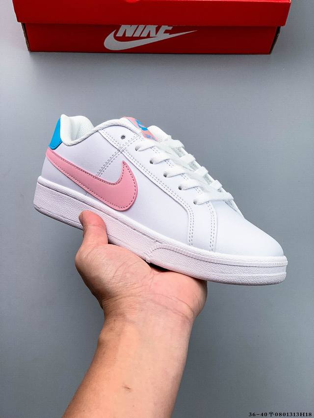 真标半码！耐克 Nike Court Royale Ac 低帮百搭休闲板鞋 0801313H18