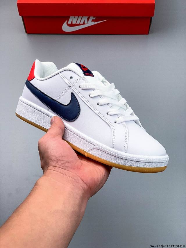 真标半码！耐克 Nike Court Royale Ac 低帮百搭休闲板鞋 0731313H18
