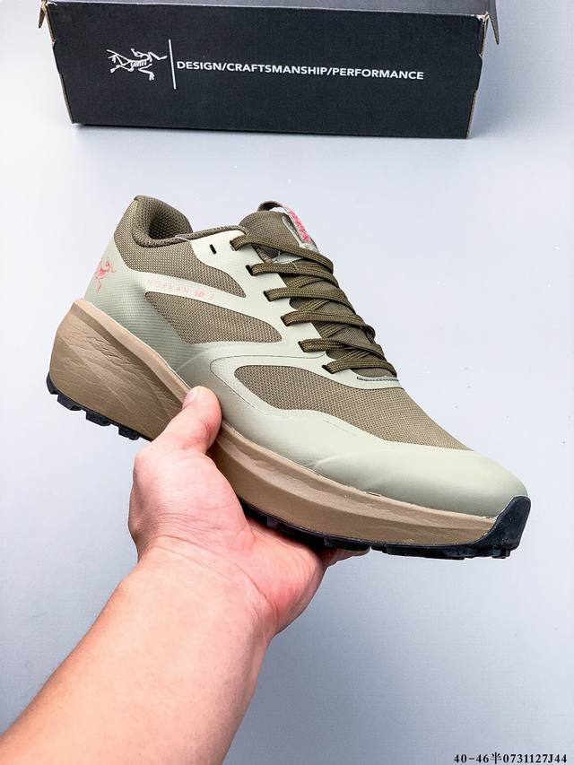公司级！始祖鸟Arcteryx Norvana Ld 3 Gtx M 防水攀登徒步鞋 攀爬多功能运动鞋 0731127J44