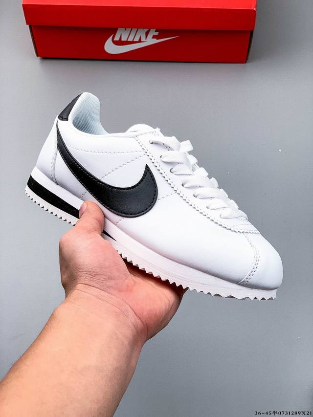 公司级！耐克Nike Classic Cortez Nylon 阿甘经典休闲运动鞋 0731289X21