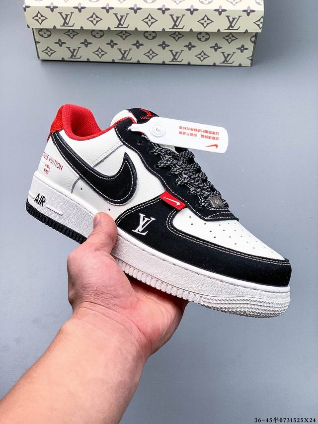 二层真标！耐克Nike Air Force 1 Low 空军一号低帮经典百搭休闲板鞋 0731525X24