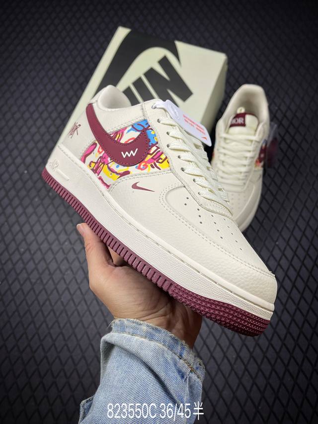 C Nike Air Force 1‘07 Lv8 原楦头原纸板 打造纯正低帮空军版型 专注外贸渠道 全掌内置蜂窝气垫 原盒配件 原厂中底钢印、拉帮完美 货号：