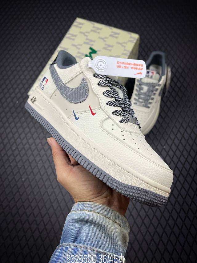 C 公司级Nike Air Force 1‘07 Lv8 原楦头原纸板 打造纯正低帮空军版型 专注外贸渠道 全掌内置蜂窝气垫 原盒配件 原厂中底钢印、拉帮完美