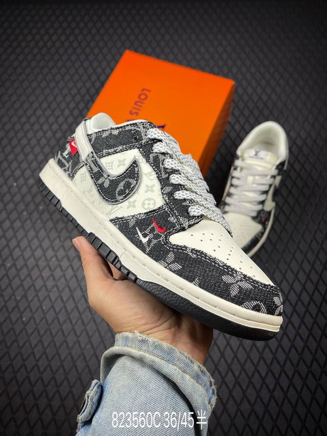 C 公司级Nike Dunk Low Retro ‘Diy高端定制’耐克 低帮休闲运动板鞋 原装头层材料 用料绝不含糊 独家版型蒸餾加工帶來的是更好的视觉和脚感