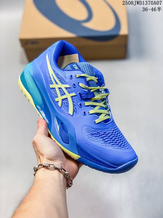 Asics Gel-Resolution X 纯原版本 亚瑟士运动休闲透气专业跑鞋 轻量舒适透气材质 全滴塑鞋面 中底3D可视Gel缓震胶效果 升级Flytef