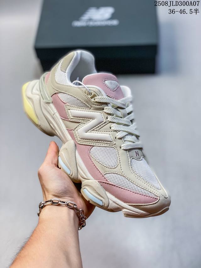 公司级Nb 新百伦 New Balance Nb9060小象蹄男女款9060舒适百搭老爹鞋 全新 9060 款式将经典风格与现代设计融合到日常多功能性中。 90