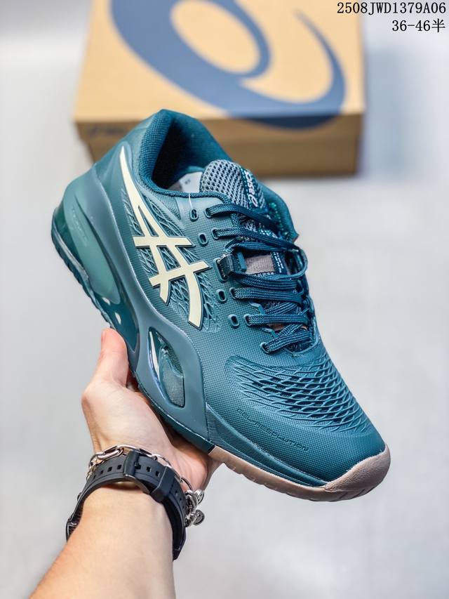 Asics Gel-Resolution X 纯原版本 亚瑟士运动休闲透气专业跑鞋 轻量舒适透气材质 全滴塑鞋面 中底3D可视Gel缓震胶效果 升级Flytef