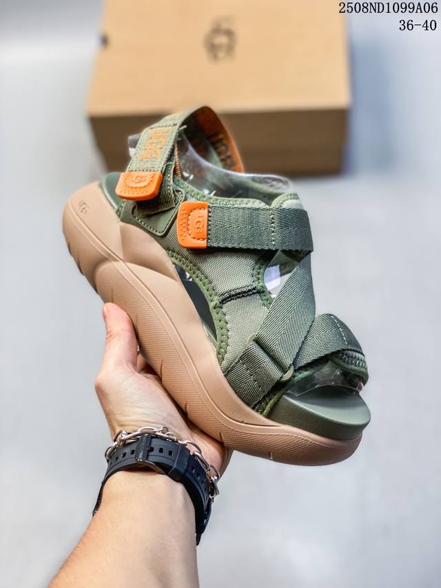 Ugg Goldenstar 人气单品 凉鞋 Ugg品牌已经成为一种时尚、休闲和奢华生活方式的标志，成为全球高级时尚品牌，专注于提供能为顾客带来豪华舒适享受的产