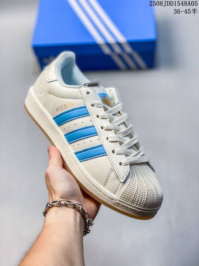 真标Adidas Originals Superstar 阿迪达斯 三叶草 贝壳头’Diy’系列低帮经典百搭休闲运动板鞋 货号:Jq1256 尺码:36 36.