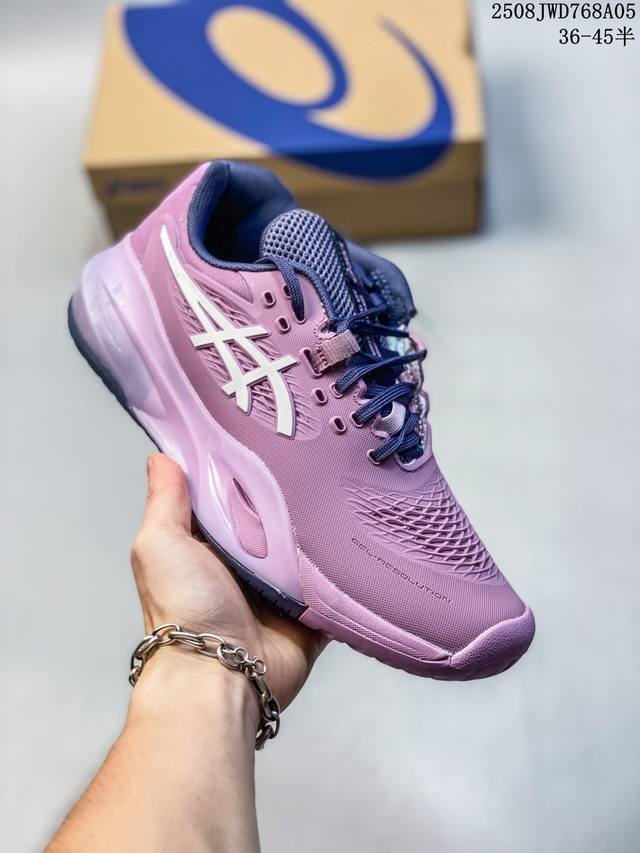 亚瑟士Asics Resolution2025澳网新款专业网球鞋男女R10缓震耐磨 尺码：如图 编码：08Jwd768A05