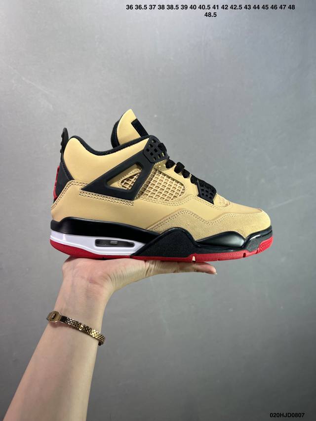 公司级Aj4 Air Jordan 4 Retro ” Infrared “ Aj4乔4 男子文化篮球鞋 大厂出品 主力合作工厂P 全新模具开发 纯正4代正确鞋