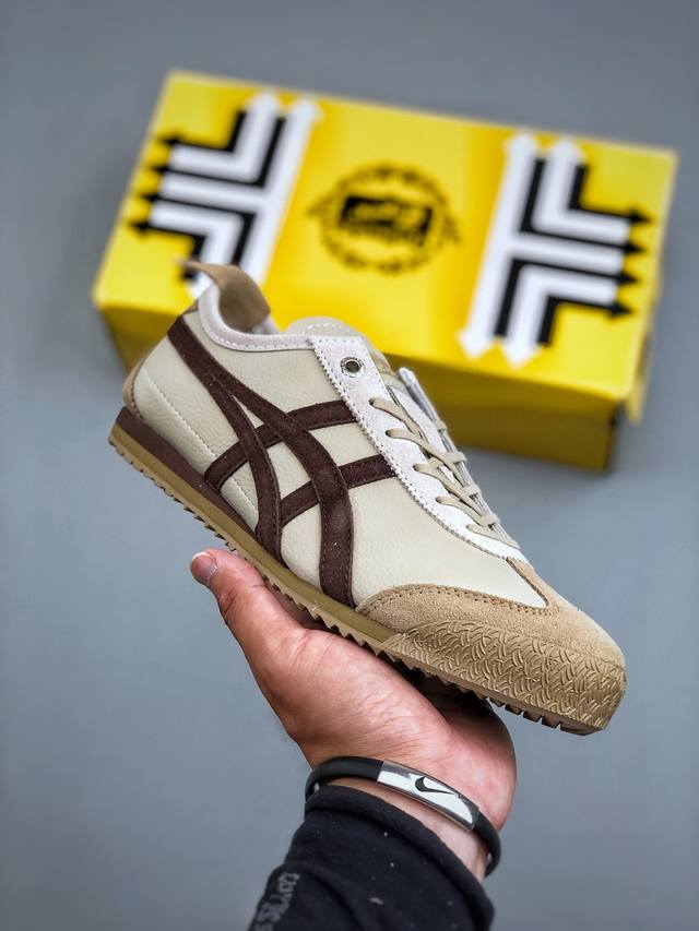 鬼塚虎 Onitsuka Tiger Mexico 66 复古经典百搭一脚蹬休闲运动鞋 货号：1183C015-204 尺码：36-45 半