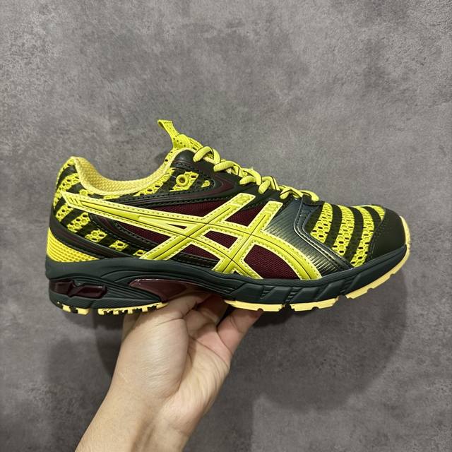 公司级 Asics Gel-Ds Trainer 14舒适 网布透气 低帮 休闲跑步鞋 男女同款 绿色 Kiko Kostadinov与Asics Sports