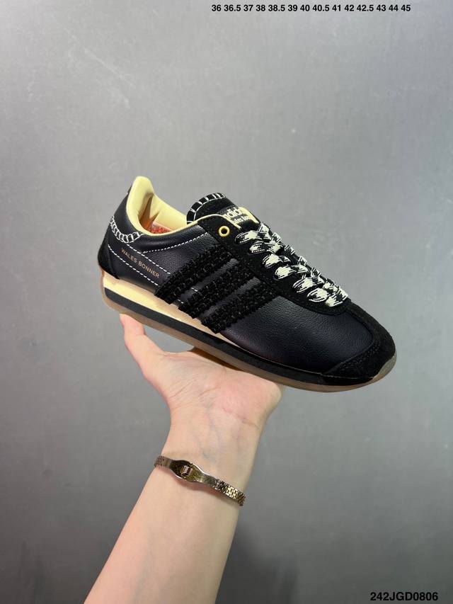 Ad Originals Country Og Country Afe 运动防滑低帮马拉松跑步鞋 Ie8611 Size：36 36.5 37.5 38 38.