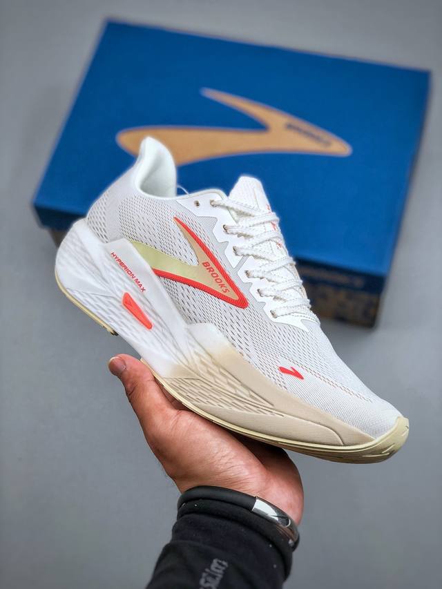 S版 布鲁克斯Brooks Hyperion Max 2 烈风2系列低帮透气缓震支撑休闲运动慢跑鞋 120423 1D 173 尺码：36-46 半
