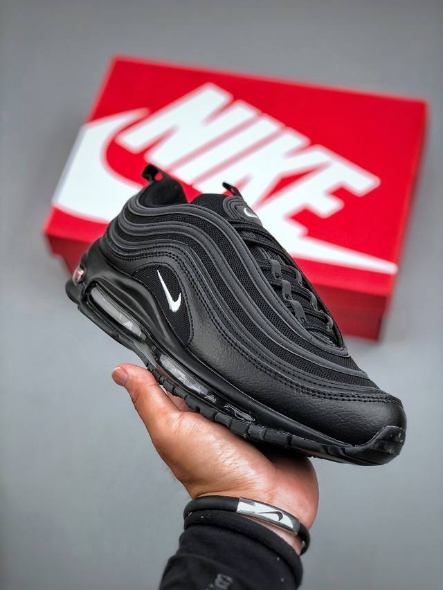 Nk Air Max 97 复古黑武士 原装批次子弹拆解原鞋开发 打造全市场最强版本子弹 这里只对比原鞋原厂Tpu反光材料 市场首家原模原气垫 拒绝套用公底原档