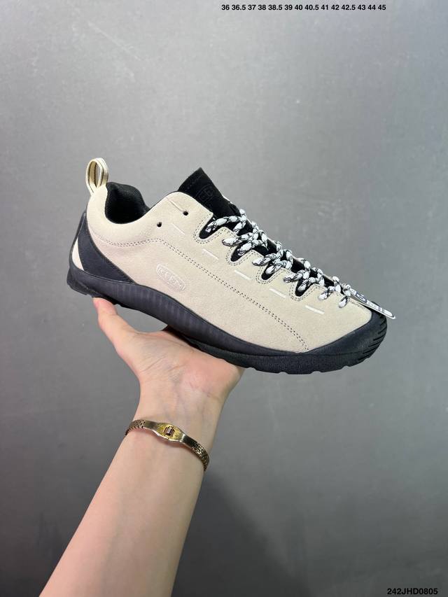 科恩Keen 美国人气户外品牌-科恩Keen Jasper Rocks Sp贾斯珀都市系列复古低帮系带户外风露营徒步登山运动训练鞋 原楦型开发纸版#采用固色翻毛