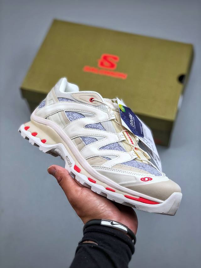 福利特价 Salomon萨洛蒙 Xt-Quest 探索者系列户外越野跑鞋鞋面采用Sensifit贴合技术 全方位贴合包裹脚型 鞋跟部鞋底牵引设计 提供强大的抓地