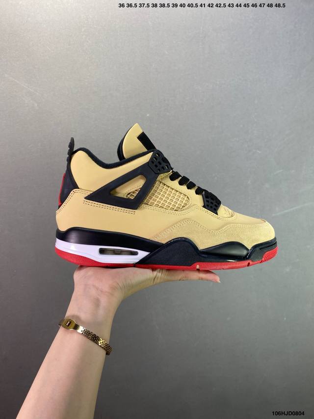 公司级Aj4 Air Jordan 4 Retro ” Infrared “ Aj4乔4 男子文化篮球鞋 大厂出品 主力合作工厂P 全新模具开发 纯正4代正确鞋