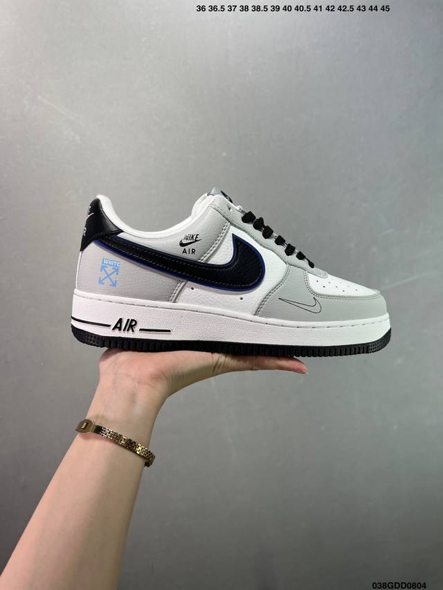核心私 公司级Nike Air Force 1 Low 空军一号低帮运动休闲板鞋 原楦头原纸板 打造纯正空军版型 专注外贸渠道 全掌内置蜂窝气垫 原盒配件 原厂