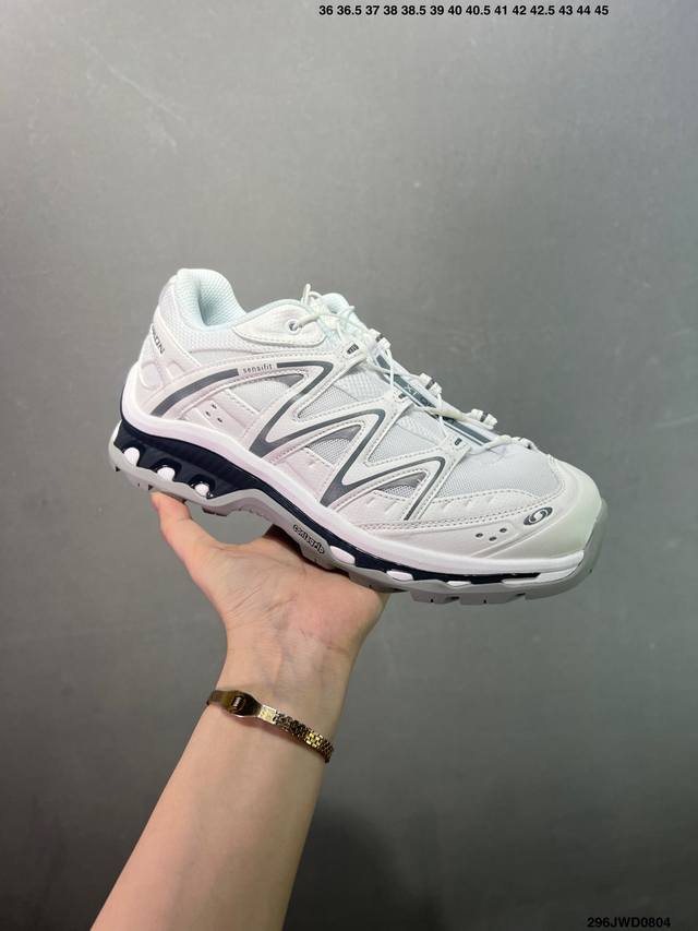 公司级法国户外品牌-萨洛蒙 Salomon Xt-Quest Adv Xt 3D探索者系列 潮流越野机能户外休闲运动跑步鞋 采用透气网布与防护皮革组合鞋面材质