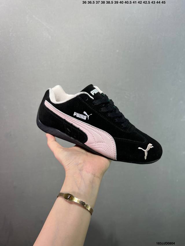 Puma Speedcat Og 彪马 防滑耐磨生活休闲 运动鞋 极速赛车系列 复古运动休闲跑鞋 充正版本 鞋面设计轻量透气 提供了舒适性和穿着感受 柔软内里材