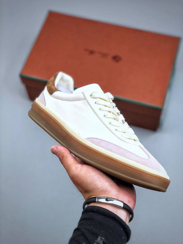 广东纯原大厂出品 Loro Piana Mocassino Summer 德迅生活板鞋 官网定制 精选进口材质 一比一开模 全套配置 尺码：39 40 41 4