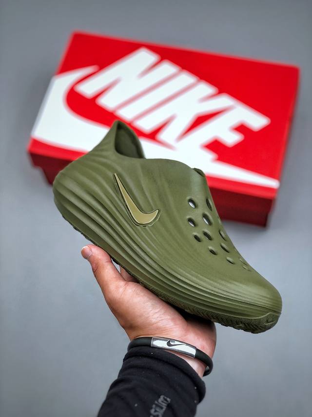 Nike Reactx Rejuven8 夏日穿搭凉鞋 耐克洞洞鞋 Hv5060 201 尺码：40-45
