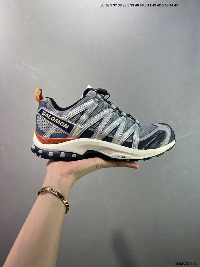 公司级Salomon Xa Pro Xt-6 Expanse萨洛蒙户外越野跑鞋 鞋面采用Sensifit贴合技术 全方位贴合包裹脚型 鞋跟部鞋底牵引设计 提供强