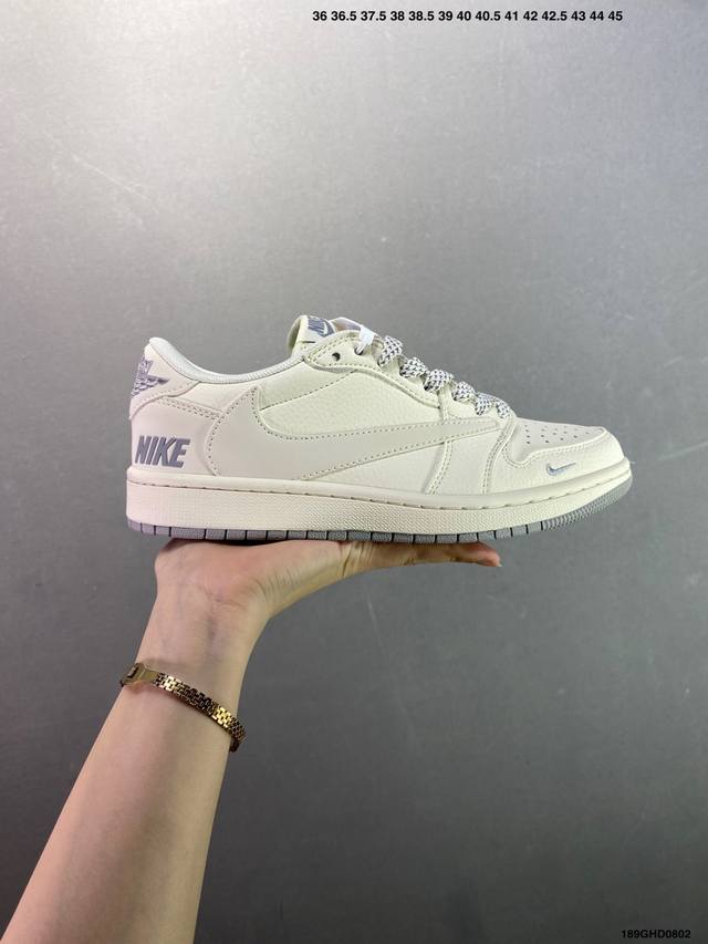 公司级Nike Air Jordan 1 Low 定制配色 定制Aj联名-高端定制 低帮复古文化板鞋 #定制鞋盒 大厂纯原品质出货 超高清洁度 皮料切割干净无任