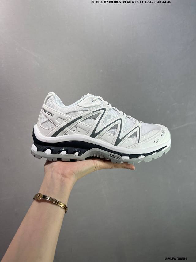公司级法国户外品牌-萨洛蒙 Salomon Xt-Quest Adv Xt 3D探索者系列 潮流越野机能户外休闲运动跑步鞋 采用透气网布与防护皮革组合鞋面材质