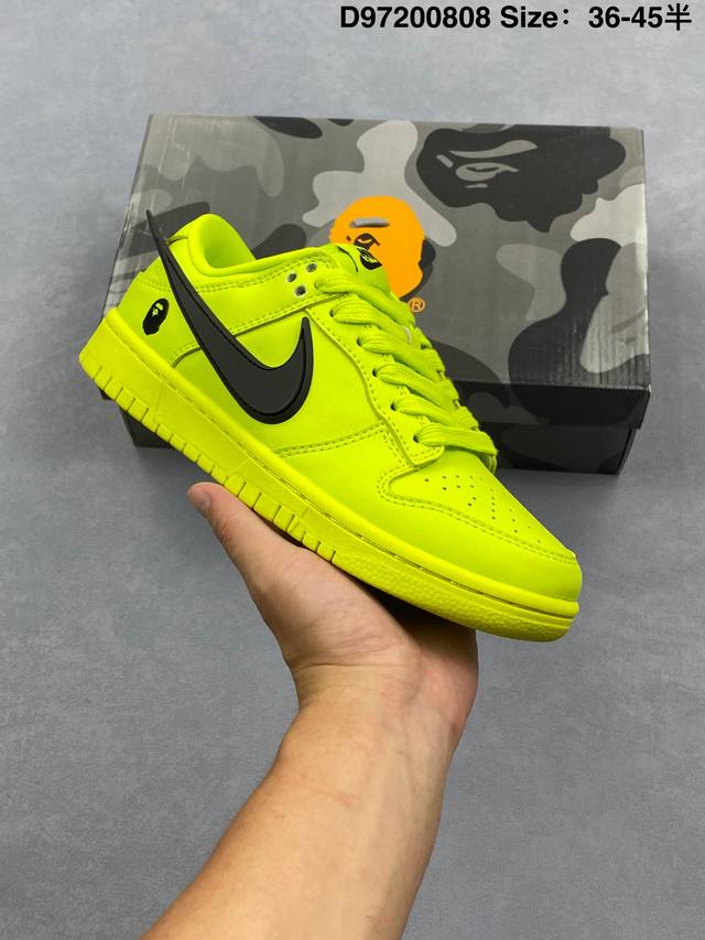 公司级 耐克 Nike Dunk Low Retro 运动鞋 2025年新款 经典复古板鞋。作为 80 年代经典篮球鞋款，起初专为硬木球场打造，后来成为席卷街头